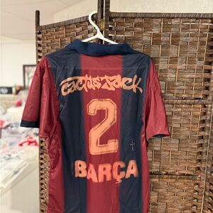 Red and Blue Barça Jersey Special Edition